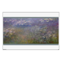Water Lilie von Claude Monet Large