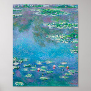 Water Lilie von Claude Monet Poster