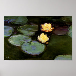 Water-Lilies: 1897-98 by Monet Poster