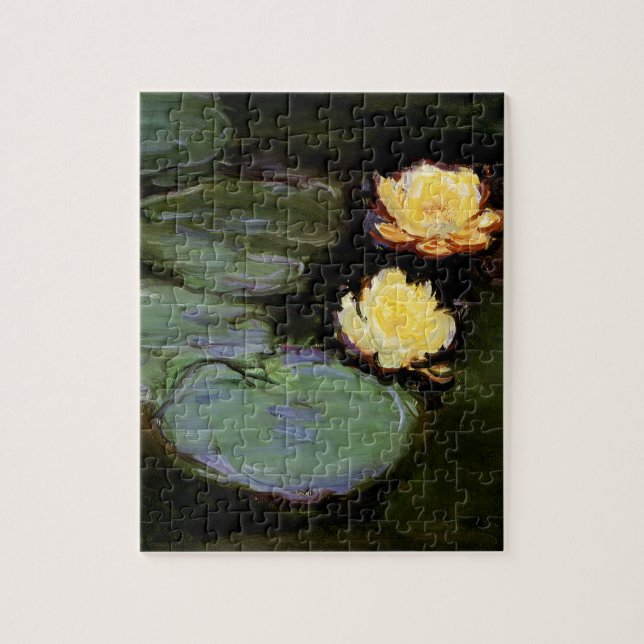 Water-Lilies: 1897-98 von Monet Puzzle (Vertikal)