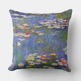 Water Lilies 1916 Claude Monet Kunst Kissen Für Draußen