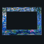 Water Lilies, 1919, Gemälde von Monet Magnetischer Bilderrahmen<br><div class="desc">Water Lilies,  berühmtes Gemälde des Impressionisten Oscar-Claude Monet</div>