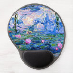Water Lilies - 1919 Kunstwerk zum Impressionismus Gel Mousepad<br><div class="desc">Claude Monets berühmtes Gemälde Water Lilies.</div>