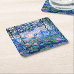Water Lilies, 1919, von Monet<br><div class="desc">Water Lilies,  1919 berühmtes Gemälde von Claude Monet,  mit farblich abgestimmten Festfarben pinkisch-lila und Monet blau,  bereit zu mischen und zu ergänzen.</div>