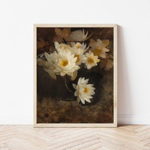 Water Lilies Abbott Handerson Thayer Poster