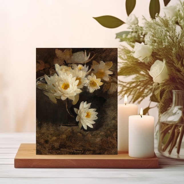 Water Lilies | Abbott Handerson Thayer Postkarte (Von Creator hochgeladen)