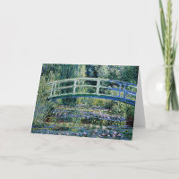"Water Lilies and Japanese Bridge"