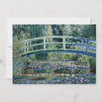 "Water Lilies and Japanese Bridge"