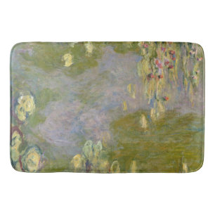 Water Lilies by Claude Monet Badematte