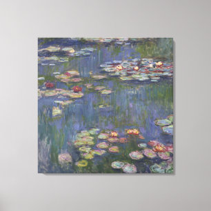 Water Lilies by Claude Monet Leinwanddruck