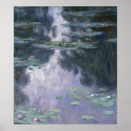 Water Lilies by Claude Monet Poster