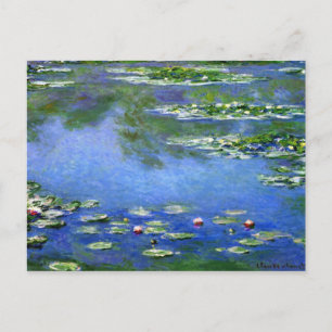 Water Lilies by Claude Monet Postkarte