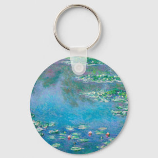 Water Lilies by Claude Monet Schlüsselanhänger