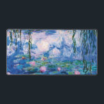 Water Lilies by Claude Monet Schreibtischunterlage<br><div class="desc">Water Lilies von Claude Monet. Besuchen Sie bitte meinen Laden für interessanteres Design und mehr Farbwahl => zazzle.com/iwheels*</div>