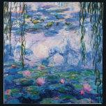 Water Lilies by Claude Monet Serviette<br><div class="desc">Besuchen Sie bitte meinen Laden für interessanteres Design und mehr Farbwahl => zazzle.com/iwheels*</div>