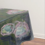 Water Lilies by Claude Monet Tischdecke<br><div class="desc">Dies ist ein Ausdruck des Öls von 1916 auf einem Gemälde von Wasserlilien aus Leinen,  das der Impressionist Claude Monet gemalt hat</div>