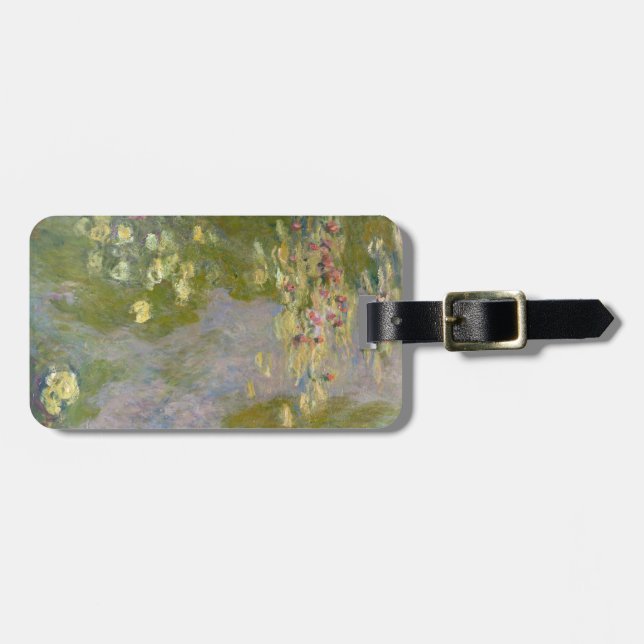 Water Lilies - Claude Monet Gepäckanhänger (Vorderseite horizontal)