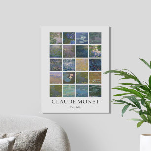 Water Lilies Claude Monet Leinwanddruck