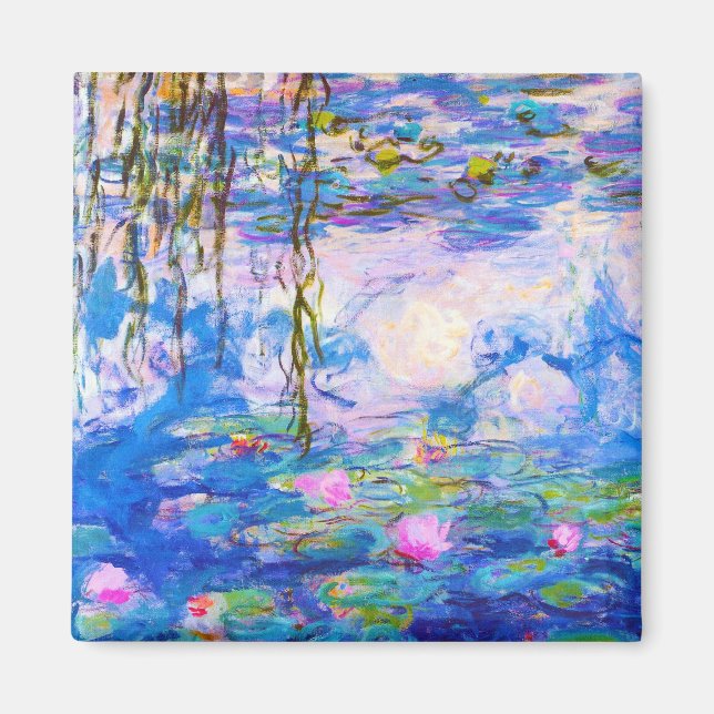 Water Lilies Claude Monet Magnet (Vorne)