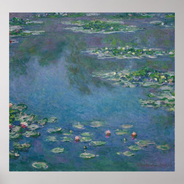 Water Lilies - Claude Monet Poster (Vorne)