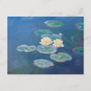 Water Lilies - Claude Monet Postkarte