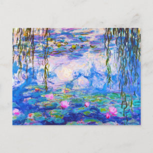 Water Lilies Claude Monet Postkarte