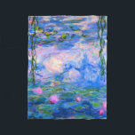 Water Lilies Claude Monet restauriert Fleecedecke<br><div class="desc">Water Lilies Claude Monet restauriert</div>