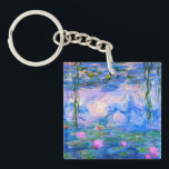 Water Lilies Claude Monet restauriert Schlüsselanhänger<br><div class="desc">Water Lilies Claude Monet restauriert</div>