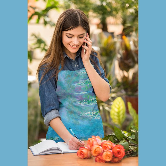 Water Lilies, Claude Monet Schürze (Von Creator hochgeladen)