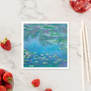 Water Lilies, Claude Monet Serviette
