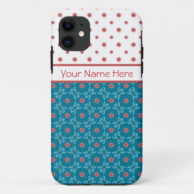 Water Lilies, Dragonflies iPhone 5/5 Xtreme Case (Rückseite)