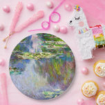 Water-Lilies, famous painting, Pappteller<br><div class="desc">Water-Lilies,  1907,  painting by French Impressionist,  Claude Monet.</div>