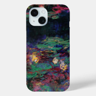 WATER LILIES GREEN POND Claude Monet Dark Floral Case-Mate iPhone Hülle