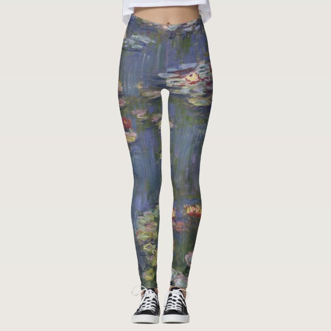 Water Lilies Leggings (Vorderseite)