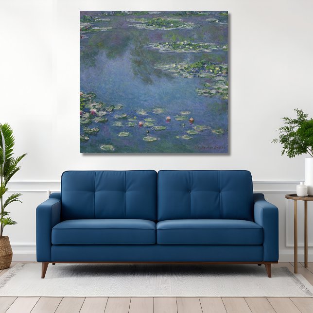 Water Lilies Monet 1906 Leinwanddruck (Von Creator hochgeladen)