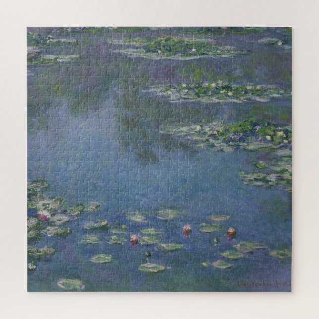 Water Lilies Monet 1906 Puzzle (Vertikal)