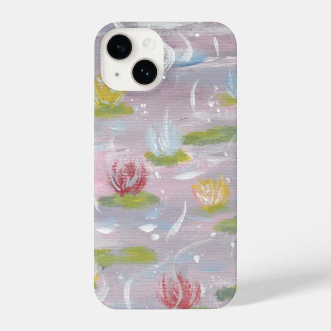 Water Lilies Phone Case iPhone Hülle (Rückseite)