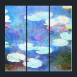 Water Lilies, Pink - Schöne Kunst von Claude Monet<br><div class="desc">Water Lilies,  Pink,  berühmtes Gemälde des französischen Impressionisten Claude Monet</div>