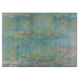 Water Lilies Serie von Claude Monet Schneidebrett