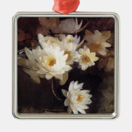 Water Lilies (von Abbott Henderson Thayer) Ornament Aus Metall