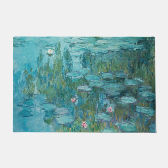 Water Lilies (von Claude Monet, 1915) Fußmatte (Vorderseite)