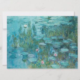 Water Lilies (von Claude Monet, 1915) Karte