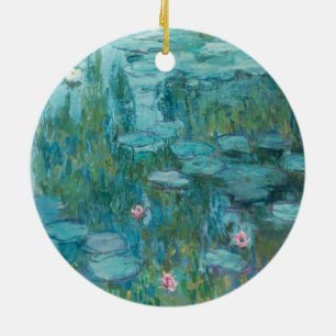 Water Lilies (von Claude Monet, 1915) Keramik Ornament
