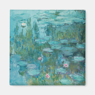 Water Lilies (von Claude Monet, 1915) Magnet