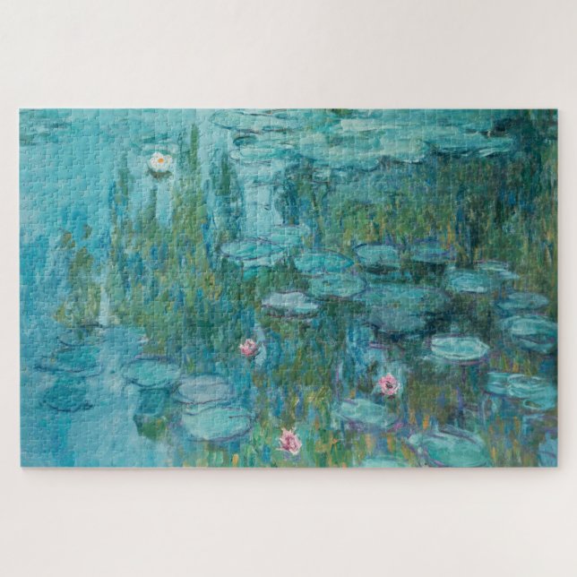 Water Lilies (von Claude Monet, 1915) Puzzle (Horizontal)
