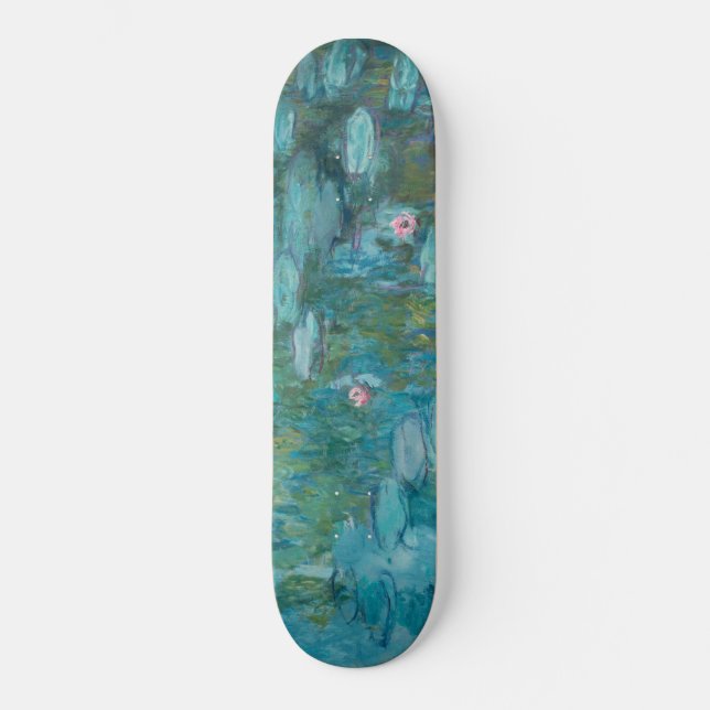 Water Lilies (von Claude Monet, 1915) Skateboard (Vorderseite)