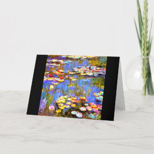 Water Lilies von Claude Monet, Fine Art, Karte
