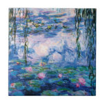 Water Lilies von Claude Monet Fliese<br><div class="desc">Water Lilies von Claude Monet. 
Besuchen Sie bitte meinen Laden für interessanteres Design und mehr Farbwahl => zazzle.com/iwheels*</div>