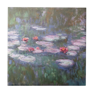 Water Lilies von Claude Monet Keramik Tile Fliese