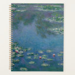 Water Lilies von Claude Monet Planner Planer<br><div class="desc">Ein großartiges Werkzeug für die Organisation von Arbeit oder Schule. Dieser Planer zeigt Claude Monets Wasserlilien an der Außenseite. Water Lilies wurde 1906 in der französischen Leinwand in Öl gemalt. Dieses Kunstwerk ist Teil seiner dritten Wasserlilienserie.</div>
